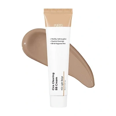 Imagen de PURITO crema BB Clearing Clearing, #21 Light Beige, 1 fl.oz/30 ml, vegana, teñida