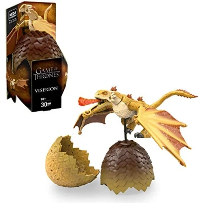 Imagen de Mega Construx Juego de Tronos Viseryon, Bloques construcción Dragón (Mattel GMP01)