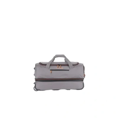Imagen de travelite Bolsa de Viaje Trolley 2 Ruedas Talla M con Pliegue expansión, Serie Equipaje Basics: Blanda Volumen Extra, 55 cm, 51 litros (Ampliable a 64 litros)