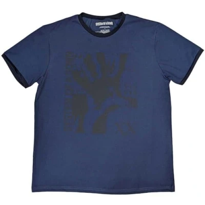 Imagen de Rock Off officially licensed products System of A Down Intoxicated Ringer T Shirt, azul, XL