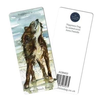 Imagen de Little Dog Laughed Wet Lurcher Marcador para regalo, ideal amantes del libro, regalo ACBM02