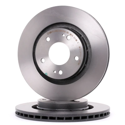 Imagen de Disco de freno BREMBO 09A73811 frente/ventilado/1 pieza