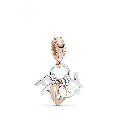 Imagen de PANDORA Charm 787785CZ mujer plata y rose