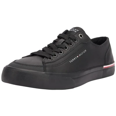 Imagen de Tommy Hilfiger Zapatillas Sneaker para Hombre, Negro (Black), 40