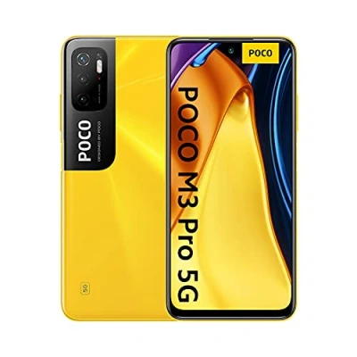 Imagen de Xiaomi Poco M3 Pro 5G Smartphone, 6.5 Pulgadas, 4GB RAM / 64GB ROM, SIM Doble, Android 11, Amarillo
