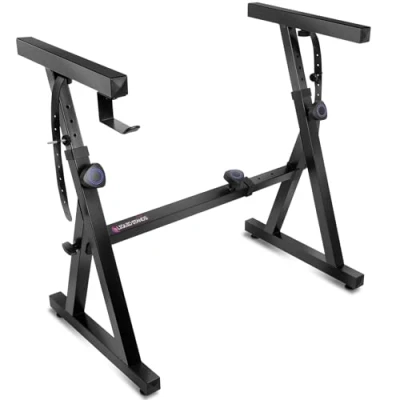 Imagen de Plixio Heavy Duty Z estilo teclado Piano soporte totalmente ajustable y portátil