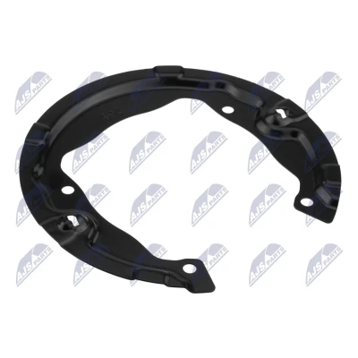 Imagen de NTY HTO BM 049 Chapa Protectora de Disco Freno Eje trasero izquierda, trasero, derecha