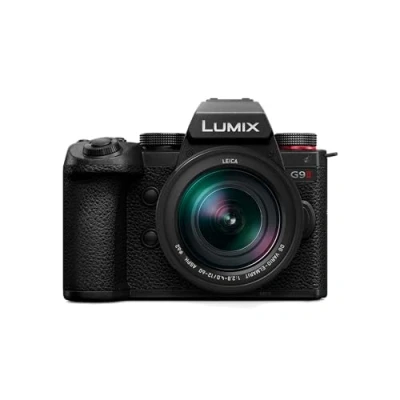 Imagen de Panasonic LUMIX DC G9M2LE Cámara Micro Cuatro Tercios sin Espejo, Lente Leica DG Vario Elmarit 12 60mm F2.8 4.0, 25.2MP, 4K 120p/100p y 5.7K 30p/25p, Híbrido De Fase, WiFi, Bluetooth, HDMI, Negro