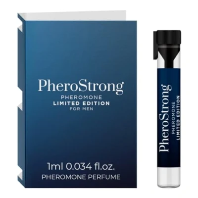 Imagen de PheroStrong Pheromone Limited Edition for Men 1ml Feromonas Hombres para Atraer Mujeres, Perfume con Feromonas, Perfumes Hombre Fragancias Tamaño Viaje de 1 ml