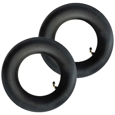 Imagen de UQTUKO Cámara de Aire Carretilla 4,80/4,00 8, 2 Piezas para con válvula neumática carretillas Ruedas, carros jardín, cortadoras césped, Mano