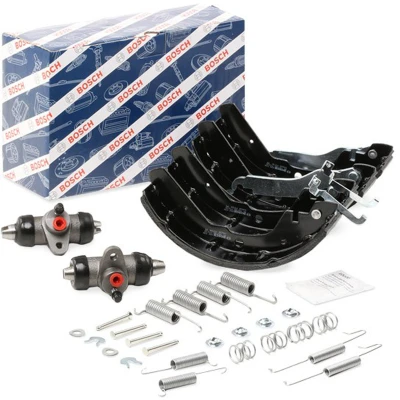 Imagen de BOSCH 0 204 113 596 Kit frenos, disco de tambor con cilindro freno rueda, accesorios VOLKSWAGEN: TRANSPORTER 3 Kasten, Bus