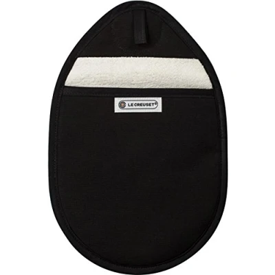 Imagen de Le Creuset Agarrador, 100% algodón, 12, 5 in / 32 cm largo, Negro, 95002700000000