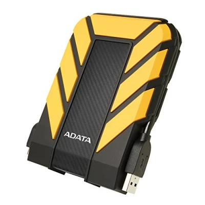 Imagen de ADATA HD710 Pro IP68 Impermeable Disco Duro Externo 2000 GB Amarillo, Movil Resistente Agua Golpes a Polvo, 2,5 Pulgadas con USB 3.2 Gen 1 de Alta Velocidad (AHD710P 2TU31 CYL)