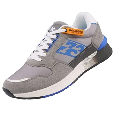 Imagen de Dockers by Gerli 49RT005 706200, Zapatillas Hombre, Gris, 40.5 EU