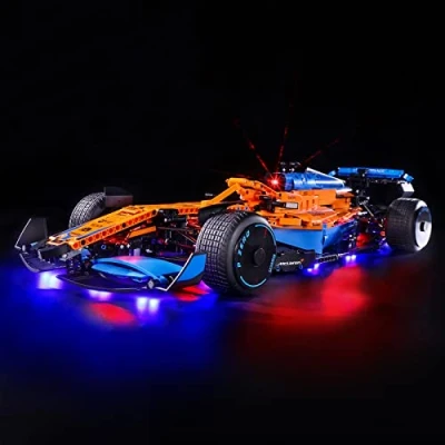 Imagen de YEABRICKS Kit de Luces LED para Lego 42141 Technic McLaren Formula 1 Race Car Modelo Bloques Construcción (Juego NO Incluido)