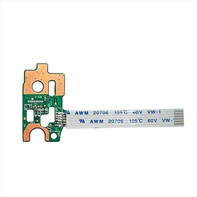 Imagen de WEIMEI FENG Placa de botón interruptor encendido con cable cinta repuesto para HP Pavilion 14 N DA0U83PB6E0 15 732076 001 F 776780
