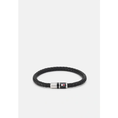 Imagen de Tommy Hilfiger Braided Pulsera, Hombre, Talla: One Size, Black