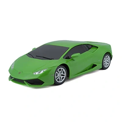 Imagen de Maisto Tech R/C Lamborghini Huracan Coupe Coche teledirigido Escala 1:24 2,4 GHz con Control de empuñadura Pistola, a Partir 5 años, 20 cm, Verde (581523)