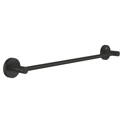 Imagen de GROHE Start Quickfix Toallero de metal, Negro Mate 411972430