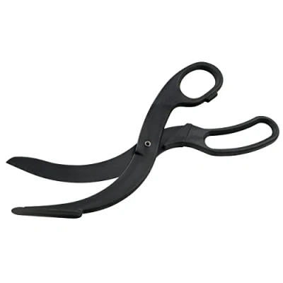 Imagen de Fackelmann Tijeras Cortar Pizza con mango ergonómico y antideslizante, nylon, color negro, 25x7,5x1cm, 1 ud.
