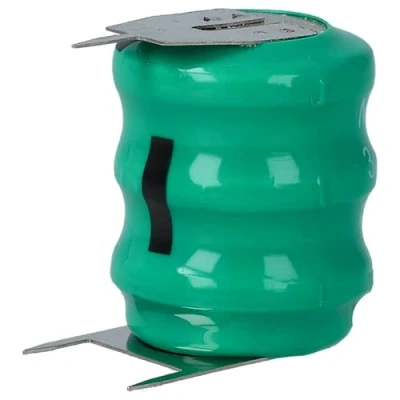 Imagen de vhbw NiMH Batería de botón Repuesto Tipo 3/V80H 3 Pines 60 mAh 3,6 V Compatible para lámparas solares, etc.