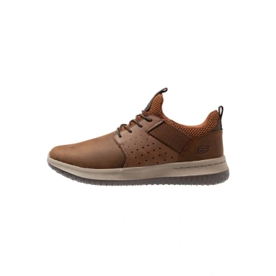 Imagen de Skechers Delson Axton Mocasines, Hombre, Talla: 45.5, Dark brown Zapatos