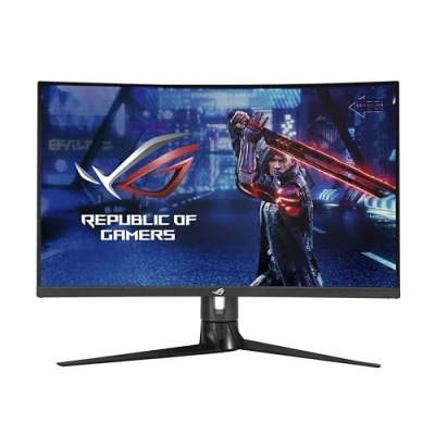 Imagen de Asus XG32VC Monitor Curvo Gaming ROG Strix de 31.5&quot; WQHD (2560x1440, 170 Hz, 1 ms MPRT, ELMBS, FreeSync Premium Pro, DisplayHDR 400, USB tipo C) Negro