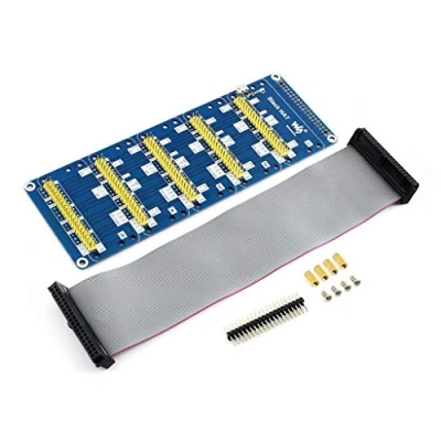 Imagen de Waveshare Raspberry Pi Stack Hat I/O Expansion Shield with 5 Sets 2x20 Connector Stacks Up to Hats At Once