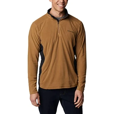 Imagen de Columbia Klamath Range 2 Half Zip, Sudadera De Forro Polar Hombre, Delta/Black, L