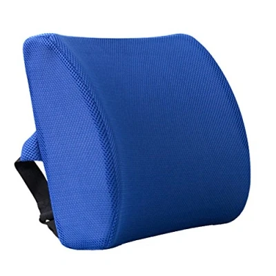 Imagen de Almohada HomDSim de espuma viscoelástica, cojín lumbar para asiento coche, silla oficina, casa