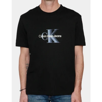 Imagen de Calvin Klein Jeans Monologo Shift TEE Camiseta estampada, Hombre, Talla: XS, Black