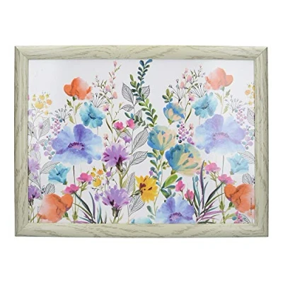 Imagen de CREATIVE TOPS Bandeja Acolchada para Regazo, 44 x 34 cm, diseño de Flores