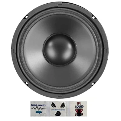 Imagen de 1 Fenton 902.148 WP20 woofer 20 cm 200 mm 8&quot; 125 Watt rms 250 MAX impedancia 8 Ohm sensibilidad 90 db suspensión de Goma semirrígida, Pieza + 3 Sticker Gratis