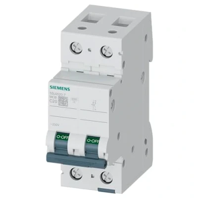 Imagen de 5SL65207 Interruptor automático magnetotérmico 1P+N 20A Curva C 6kA 230V