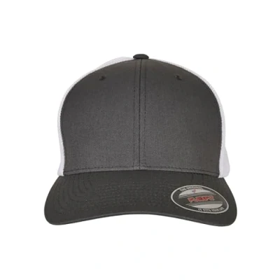 Imagen de Urban Classics Flexfit Gorra con Tejido de Malla Multicolor Negro y Blanco Talla:Large/Extra Large