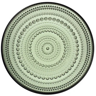 Imagen de Iittala Cake Plate Kastehelmi Pine Green ø 17 cm