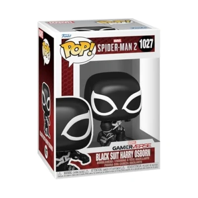 Imagen de Funko Pop! Games: SM2VG Harry Osborn (Black Suit) Spider Man 2 Video Game Figura de Vinilo Coleccionable Idea Regalo Mercancia Oficial Juguetes para Niños y Adultos