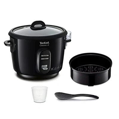 Imagen de Tefal Classic 2 RK102811 Arrocera, Color Negro Metalizado