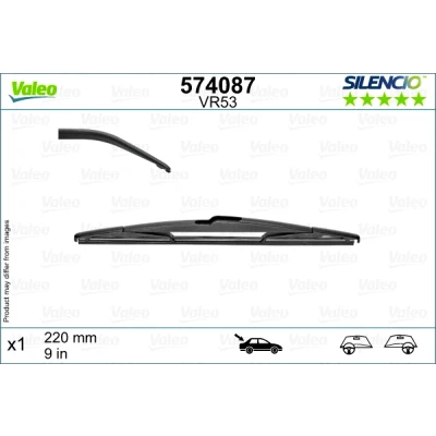 Imagen de Limpiaparabrisas Valeo 574087 220mm posterior RENAULT: Clio V Hatchback, DACIA: JOGGER