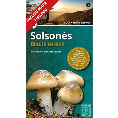 Imagen de Solsones Bolets En Ruta (guia + Mapa 1:50000)