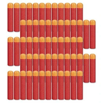 Imagen de COSORO Recambio de dardos espuma 9,5 cm para pistola juguete Nerf N Strike Elite Mega Series Blasters (60 piezas)