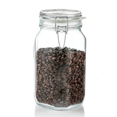 Imagen de Bormioli Mason Jar Fido Square 11 x cm / 1.5 liter