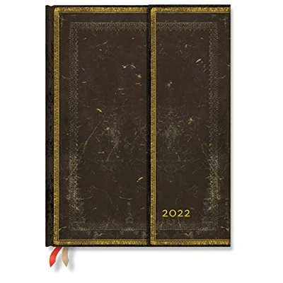 Imagen de 2022 Arabica, Ultra (Week at a Time) Verso Diary: Hardcover, Layout, 100 gsm, wrap closure