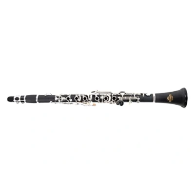 Imagen de Roy Benson Clarinete Sib CG 220 (sistema alemán, cuerpo de ebonita, incluye boquilla Ernst Schreiber y accesorios cuidado, en estuche rectangular ligero, con juego mochila)