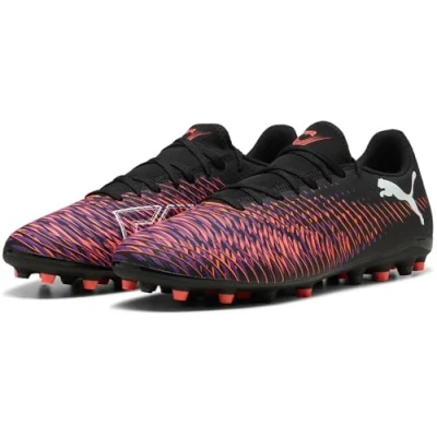 Imagen de Puma Future 8 PLAY MG Botas de fútbol con tacos, Hombre, Talla: 39, Black/white/glowing red Zapatos