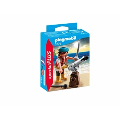 Imagen de PLAYMOBIL Special Plus Pirata con Cañón Muñecos y Figuras, Color Multicolor (5378)