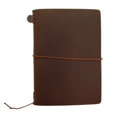 Imagen de Midori Cuaderno de viaje (tamaño pasaporte), color marrón