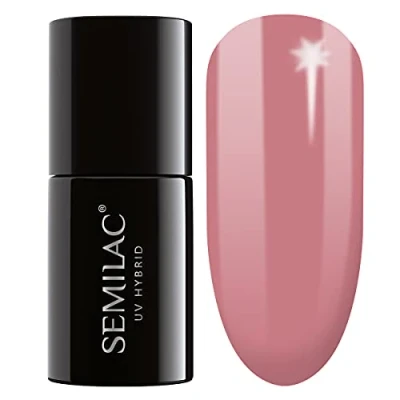 Imagen de Semilac Esmalte Semipermanente UV 818 Brown Pink 7ml