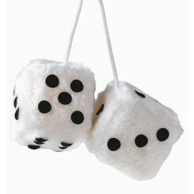Imagen de Sumex JUMBO30 Dados Decorativos &quot;Jumbo Size&quot; Blancos, 9X9 cm
