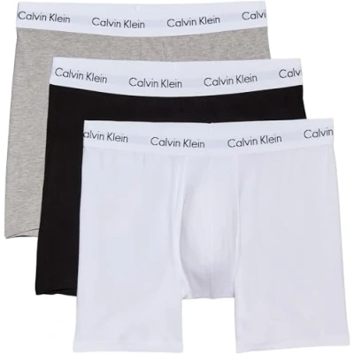 Imagen de Calvin Klein Underwear 3 PACK Culotte, Hombre, Talla: Medium, Black / white grey heather